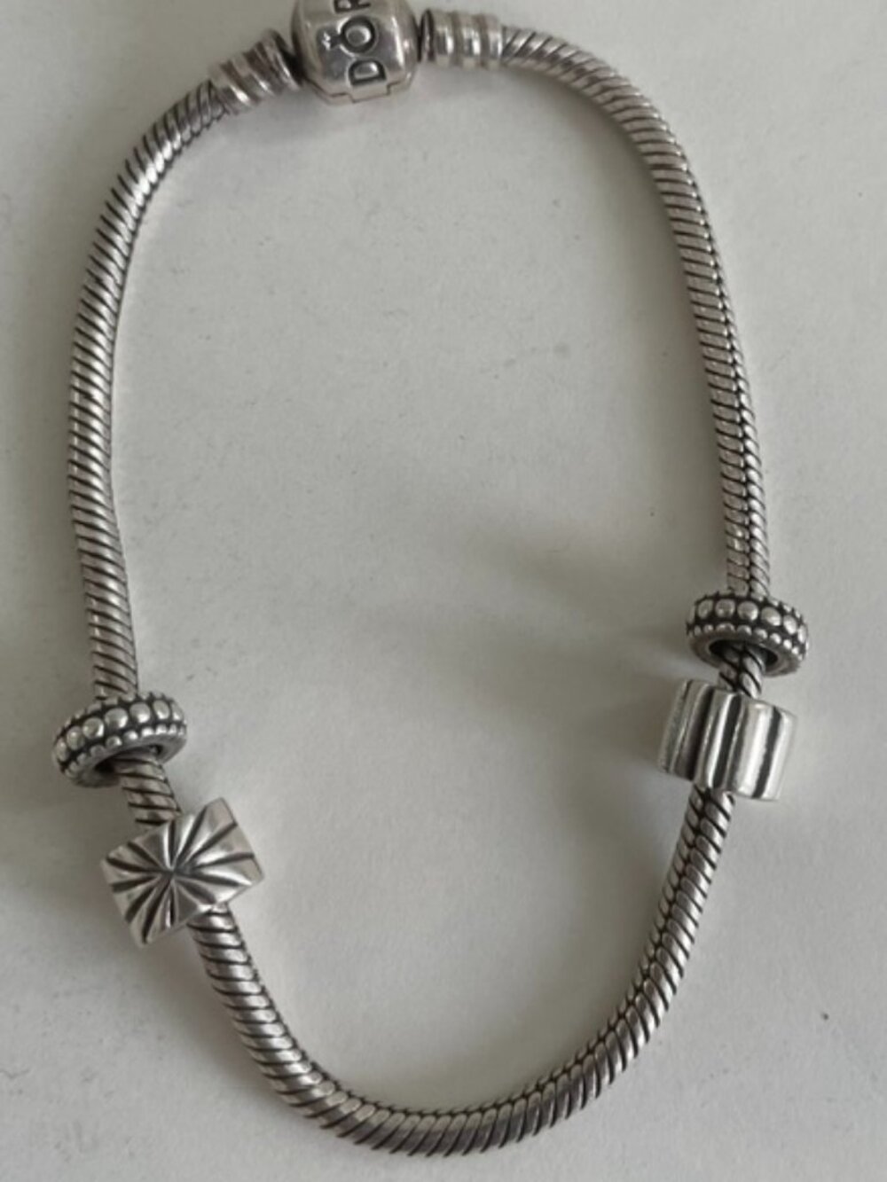 Authentic Pandora 7.5" Moments Bracelet Set
